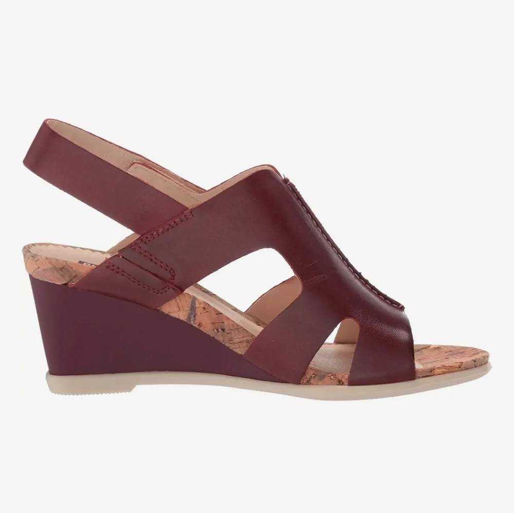 Pikolinos Vigo W3R-1676 Arcilla Wedge Sandal Heels